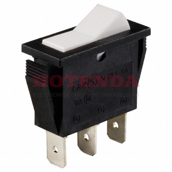 CA01J11207Q - SWITCH ROCKER SPDT 15A 125V