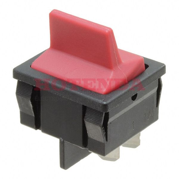 D602J53S205QA - Switch Rocker ON None OFF DPST Quick Connect Lever 10A 250VAC 30VDC