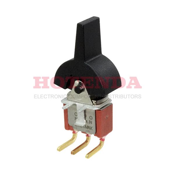7103J2ABE2 - Switch Rocker ON OFF ON SPDT PC Pins Lever 20VAC 20VDC 0.4VA