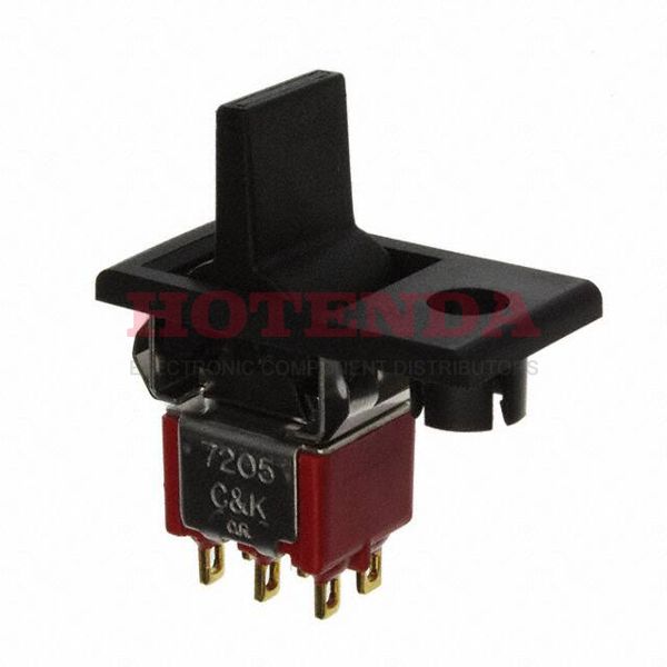 7205J62ZGE22 - SWITCH ROCKER DPDT 5A 120V