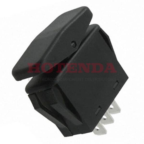 GRB258D01BB - SWITCH ROCKER SPDT 20A 125V