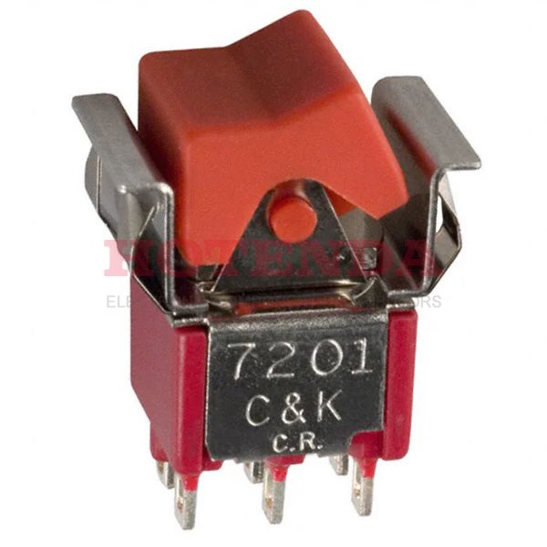 7201J50ZQE3 - SWITCH ROCKER DPDT 5A 120V