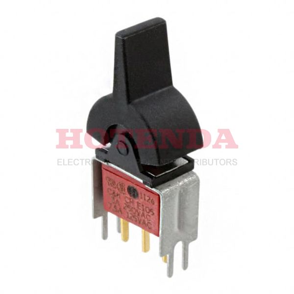 E105J2V3QE2 - SWITCH ROCKER SPDT 7.5A 125V