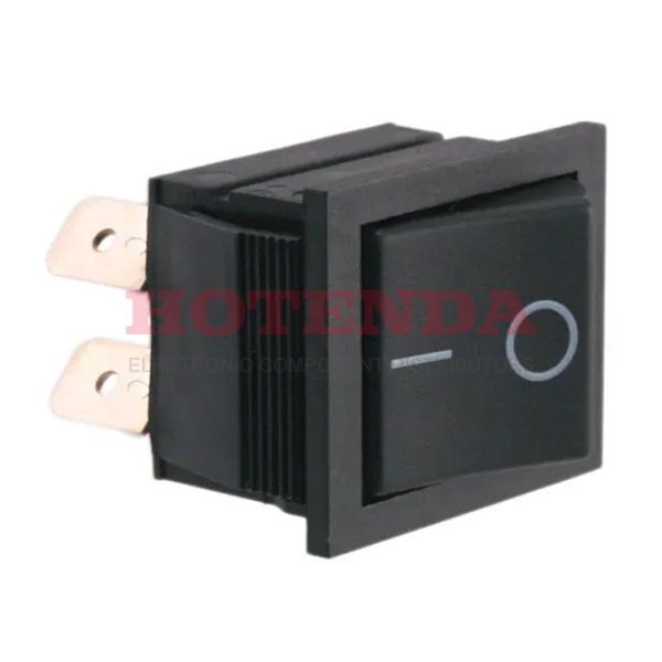 C1350AABB-602AW - SWITCH ROCKER DPST 20A 250V