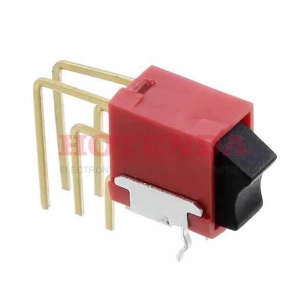 400UDP1R1BLKM7RE - SWITCH ROCKER DPDT 0.4VA 20V