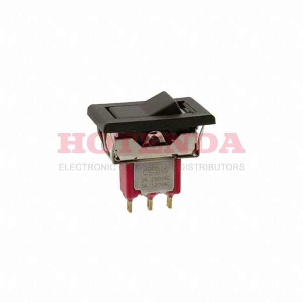 U11J16ZGE22 - Switch Rocker ON None ON SPDT Solder Lug Rocker 5A 250VAC 28VDC 0.4VA