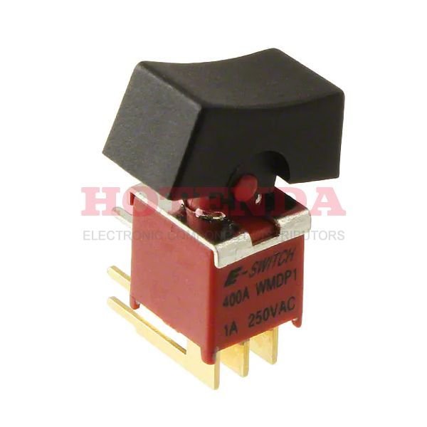 400AWMDP1R1M6QE - Rocker Switches Sealed Rocker Switch DPDT 3A 120V