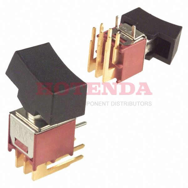 T201J1ABE2 - SWITCH ROCKER DPDT 0.4VA 20V