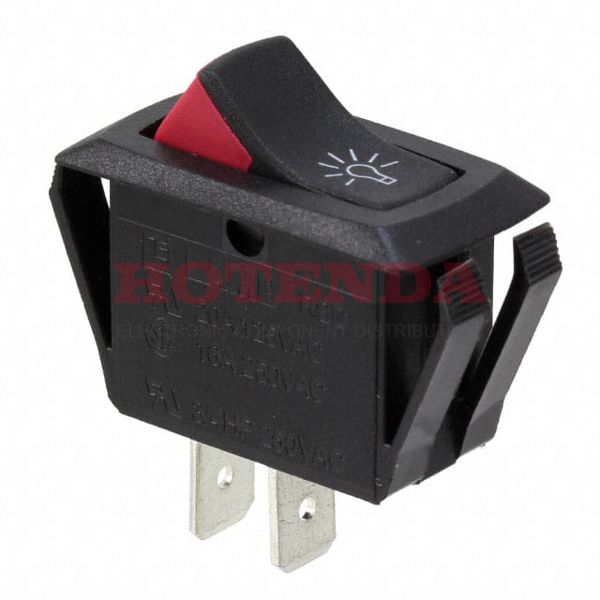 RSC441D1A2Z11 - SWITCH ROCKER SPST 20A 125V