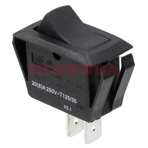 RSC441D1100 - SWITCH ROCKER SPST 20A 125V