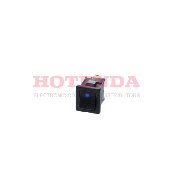 RF2-1A-DC-2-UL - SWITCH ROCKER OFF-ON BLUE LEDDC