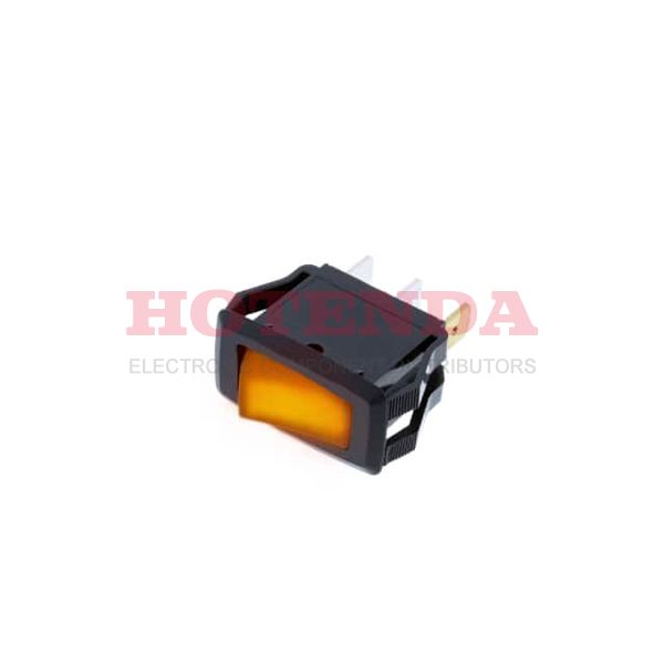 RG1-1A-DC-1-AL - MID-SIZE SPST OFF-ON BULB DC
