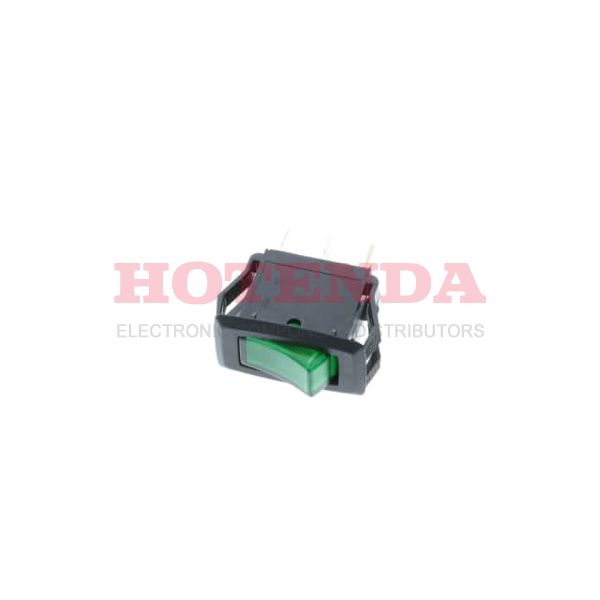 RG1-1A-DC-1-GL - MID-SIZE SPST OFF-ON BULB DC