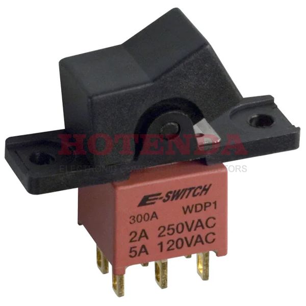 300AWDP1R1BLKM1QE - 300AWDP1R1BLKM1QE datasheet pdf and Rocker Switches product details from E-Switch stock available on our website