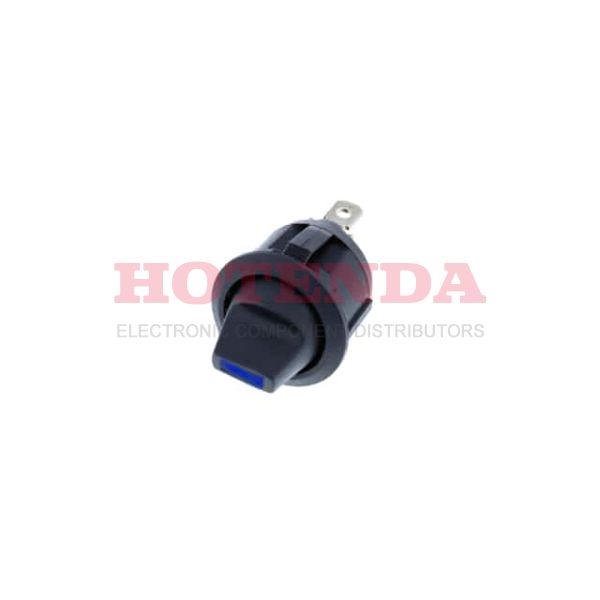RA5-1A-DC-2-UL - PADDLE ROCKER 4P SPST BLUE LED