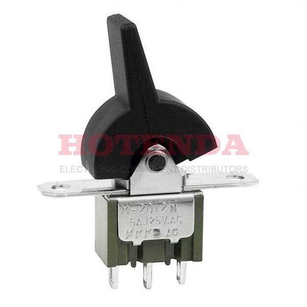 M2012TNW01-EA - SWITCH ROCKER SPDT 6A 125V
