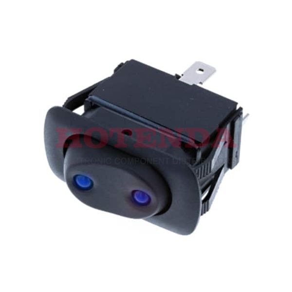 SRA2-1F-DC-1-UU - SPDT ON-OFF-ON 2 BLUE LED- IP56