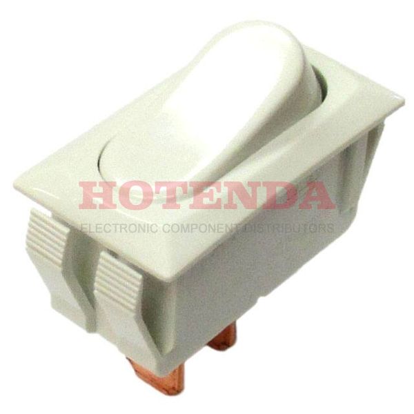 GRS-2011-2501 - Rocker Switches SPST 16A GLOSS WHT