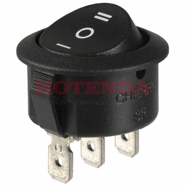 SRJ24A3BBBNN - SWITCH ROCKER SPDT 20A 125V