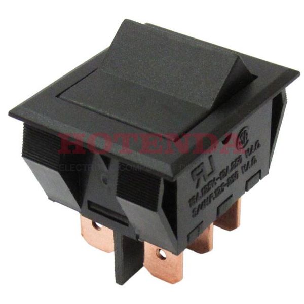 GR-2021C-0000 - Rocker Switches DPST 13A 125VAC