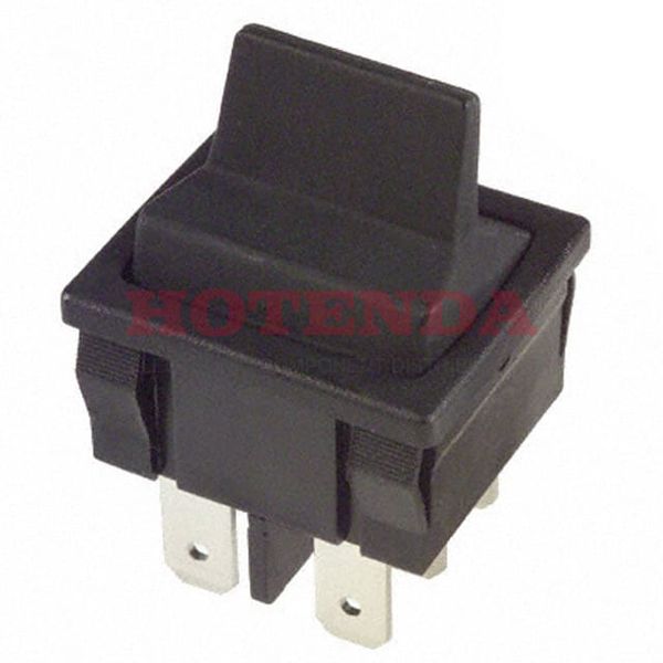 D201J52S215QA - SWITCH ROCKER DPDT 4A 125V