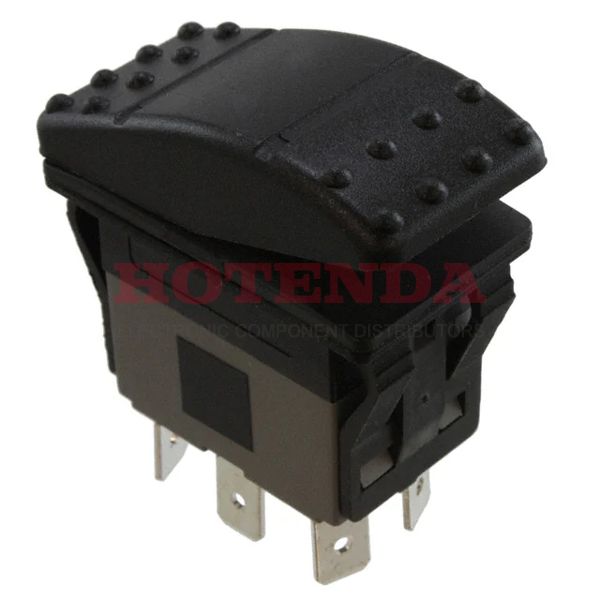 GRB224A2NABA1 - SWITCH ROCKER DPDT 25A 12V