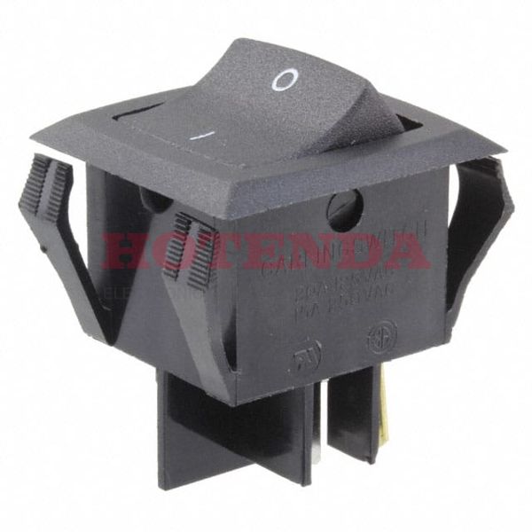 RGSCC211-R-B-B-E - Rocker Switches DPST OFF-NONE-ON