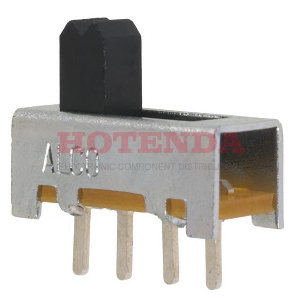 1825117-1 - Switch Slide ON ON ON SP3T Top Slide 0.25A 125VAC 12VDC PC Pins Thru-Hole