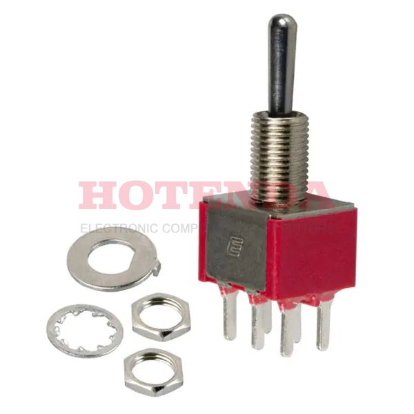 100DP3T1B1M2QEH - SWITCH TOGGLE DPDT 5A 120V