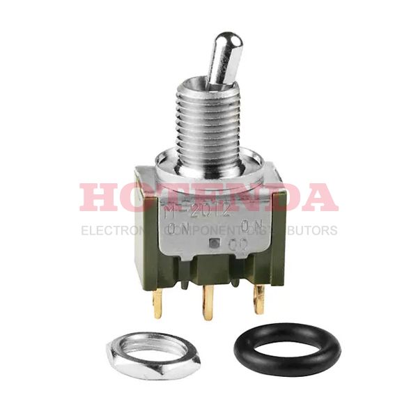 M2012S2D3G01 - Toggle Switches ON-ON .2 BAT SPLSPRF .35 BSH SOLDER .4VA