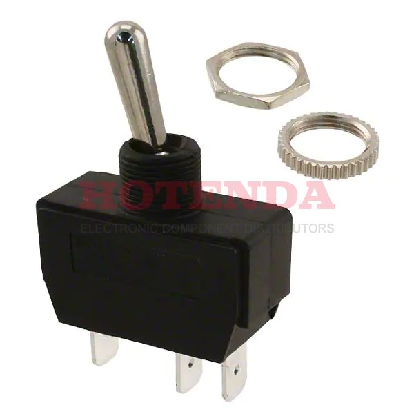 GTS447D101HR - SWITCH TOGGLE SPDT 16A 277V