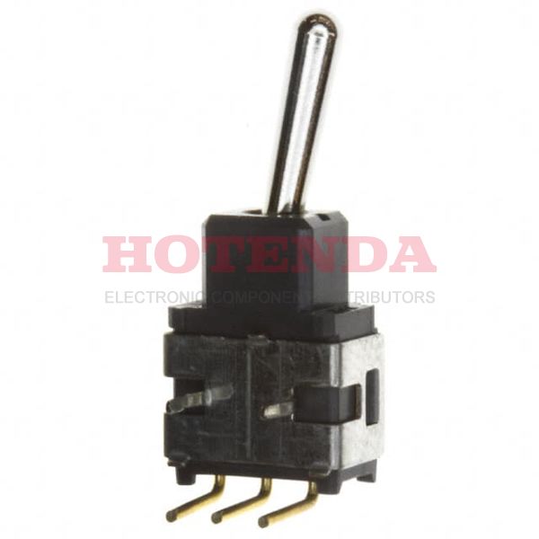 A12AH - NKK SWITCHES A12AH Toggle Switch, A Series, Non Illuminated, SPDT, On-None-On, Panel, 100 mA