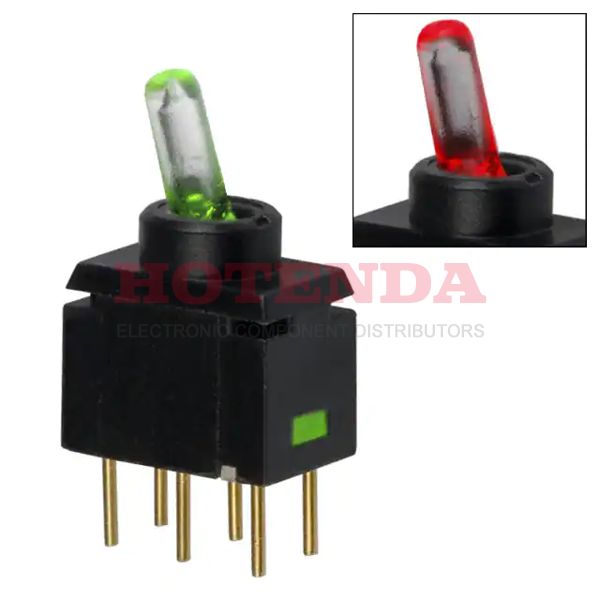 G13JPCF - SWITCH TOGGLE SPDT 0.4VA 28V