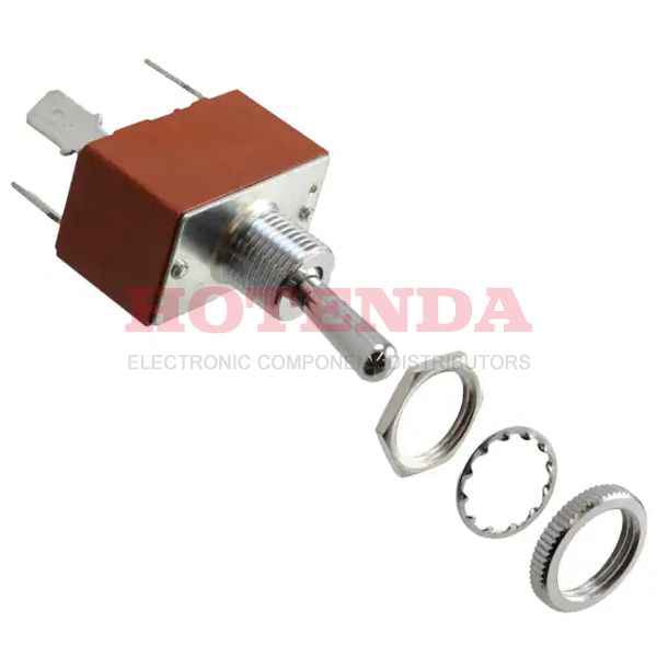 S21F - Toggle Switch DPST On-Off (maintained) 250Vac 15A/125Vac 0.25 in. Tab Quick-Connect Terminal