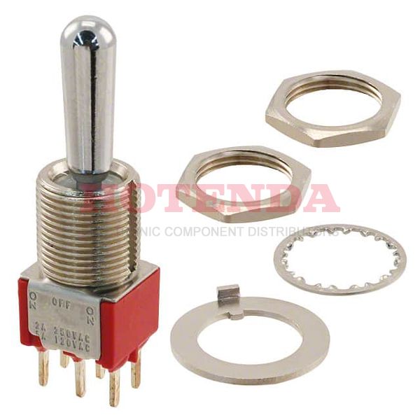 7205TCWCQE - SWITCH TOGGLE DPDT 5A 120V