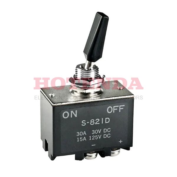 S821D - SWITCH TOGGLE DPST 30A 30V