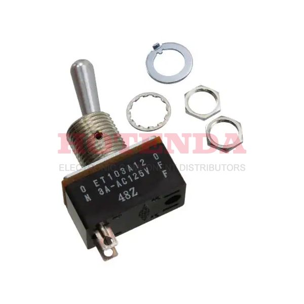 ET103A12-Z - SWITCH TOGGLE SPST 3A 125V