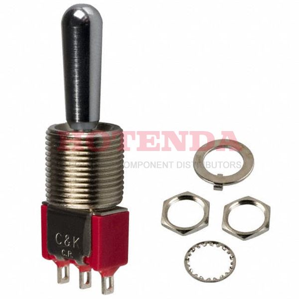 7105TCWZBE - SWITCH TOGGLE SPDT 0.4VA 20V