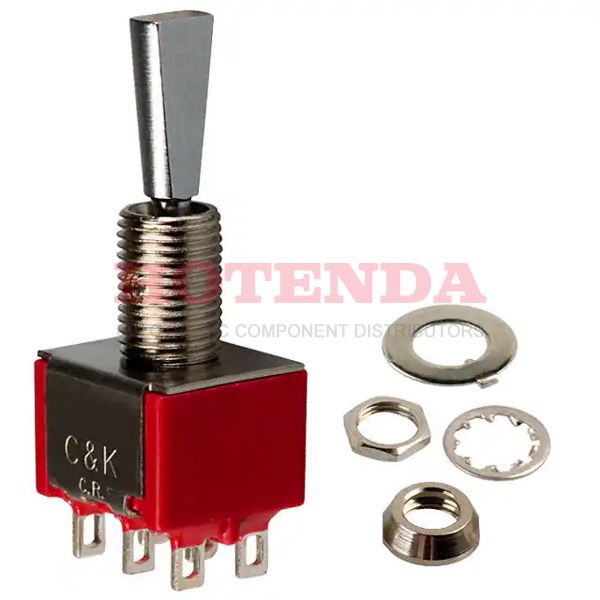 7211P3YZQE - SWITCH TOGGLE SP3T 5A 120V