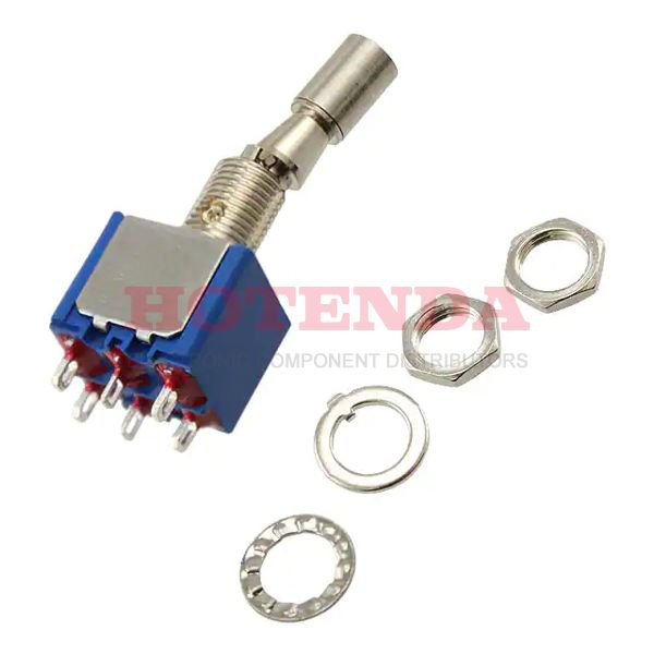 5646AB2V - SWITCH TOGGLE DPDT 6A 125V