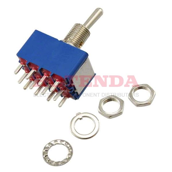 5266AB - SWITCH TOGGLE 4PDT 6A 125V