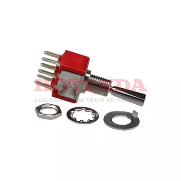 100DP4T6B11M2QEH - SWITCH TOGGLE DPDT 5A 120V