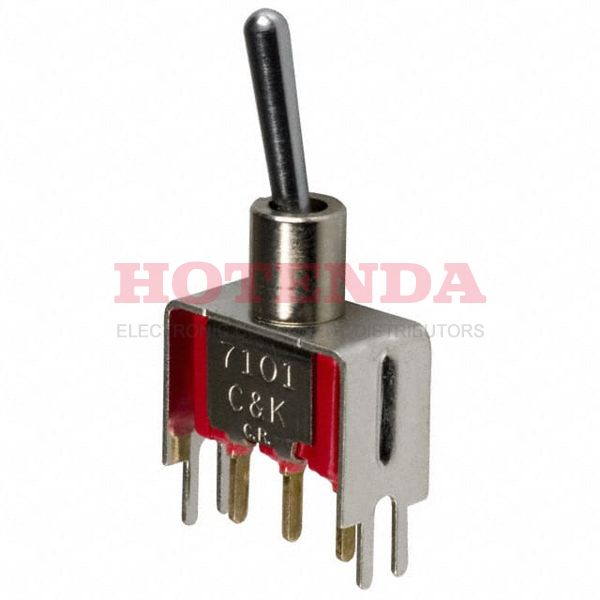 7101SD9V3QE - SWITCH TOGGLE SPDT 5A 120V