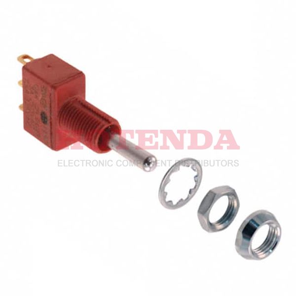 E103SYZQE - Switch Toggle ON OFF ON SPDT Round Lever Solder Lug 7.5A 250VAC 28VDC Panel Mount with Threads