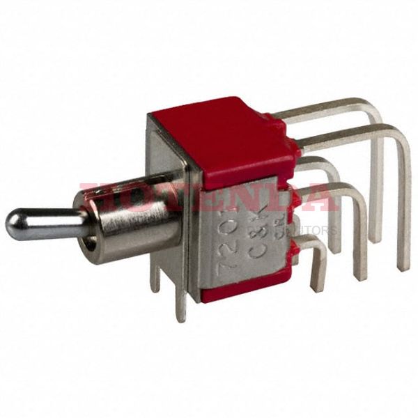 7201MD9AV2QE - SWITCH TOGGLE DPDT 5A 120V