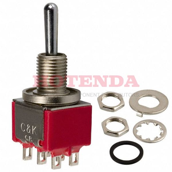 7203SCWZQE - SWITCH TOGGLE DPDT 5A 120V