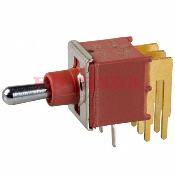 ET21MD1ABE - SWITCH TOGGLE DPDT 0.4VA 20V