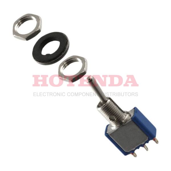 5636AKB - SWITCH TOGGLE SPDT 6A 125V