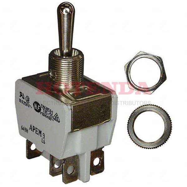 649H/2 - 649H/2 datasheet pdf and Toggle Switches product details from APEM Inc. stock available on our website