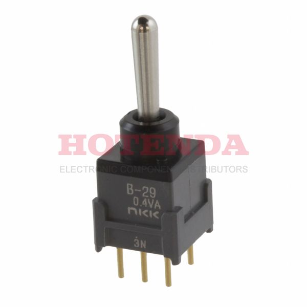 B29AP - Toggle Switches DPDT ON-OFF-(ON)
